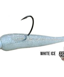 3JD Lures 4.50" Inverted Paddletail (6 Count)- Multiple Colors