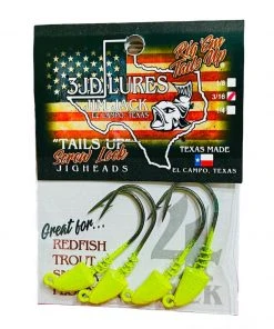 3JD Lures 3JD Tails Up Screwlock Jigheads