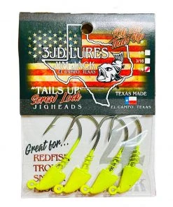 3JD Lures 3JD Tails Up Screwlock Jigheads