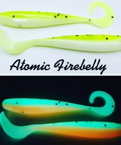 A.M. Fishing Lures 4" - 8 Count (Multiple Colors)