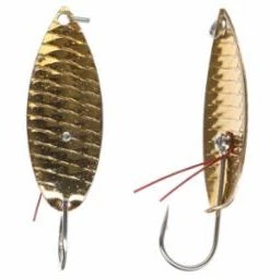Aqua Dream Spoon Weedless Spoon 3/8Oz Gold Flash Lures & Tackle