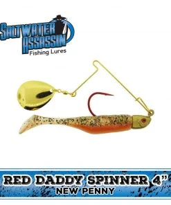 Bass Assassin Fishing Lures Bass Assassin Red Daddy Spinner 4