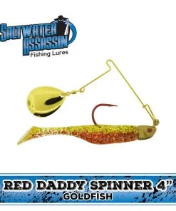 Bass Assassin Fishing Lures Bass Assassin Red Daddy Spinner 4