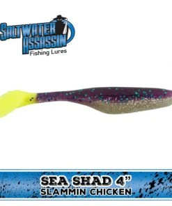 Bass Assassin Fishing Lures Lures & Tackle Bass Assassin Sea Shad - Multiple Colors And SIze