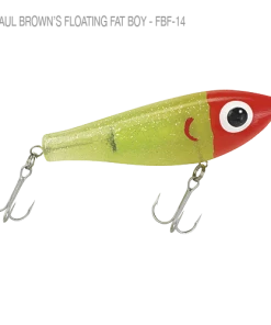 MirrOlure Lures & Tackle Paul Brown's FatBoy Floater (Multiple Colors)