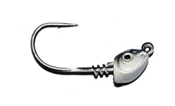 Goat Locked Up Shad Goat Screw Lock Shad Head 2 Pack Jighead (Multiple Colors/Sizes)