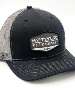 GOTSTUFF,INC Caps Waterloo Black And Charcoal Cap - Badge Logo