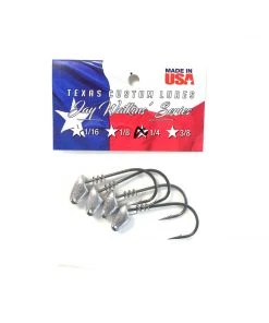 Texas Custom Lures Jighead- Plain (Multiple Sizes) Lures & Tackle