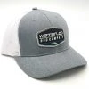 GOTSTUFF,INC Waterloo Heather Grey And White Cap - Colored Badge Patch Caps