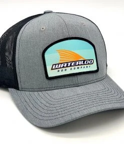 GOTTSTUFF, INC Caps Waterloo Heather Grey And Black Tails Up Patch Cap - Blue Tails Up