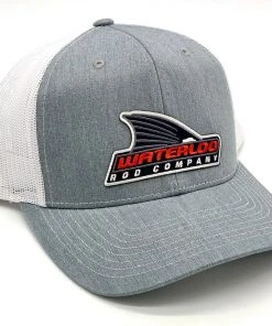 GOTSTUFF,INC Waterloo Heather Grey And White Cap - Tails Up Patch Caps