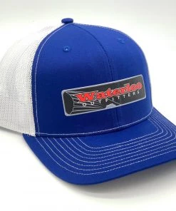 Compadres Design Inc. Waterloo Outfitters Royal Blue And White Cap Caps
