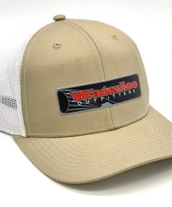 Compadres Design Inc. Caps Waterloo Outfitters Khaki And White Cap