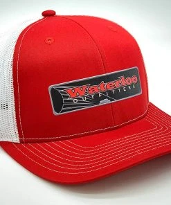 Compadres Design Inc. Waterloo Outfitters Red And White Cap Caps