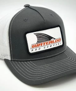 GOTSTUFF,INC Waterloo Charcoal And White Cap - Tails Up Patch Caps