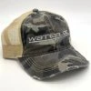 Waterloo Rods Waterloo Women's Grey Camo Baseball Pony Cap Caps