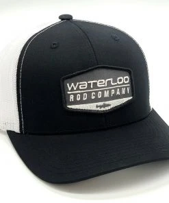 GOTSTUFF,INC Caps Waterloo Black And White Cap - Badge Patch