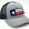 Texas Custom/Custom Corky Lures & Tackle Heather Grey Texas Custom Lures Cap