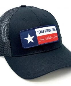 Texas Custom/Custom Corky Black Texas Custom Lures Cap Lures & Tackle