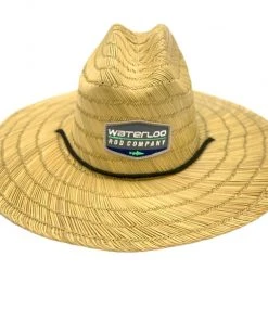 Richardson Caps Waterloo Straw Hat - Grey Badge Patch Logo