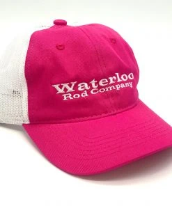 Compadres Design Inc. Caps Waterloo Pink And White Unstructured Waterloo Cap
