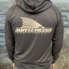Apparel REEL Sportswear Charcoal Performance Hoody - Tails Up Logo