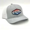 GOTSTUFF,INC Waterloo Heather Grey And White Cap - Red/White/Blue Tails Up