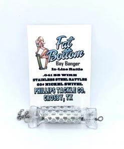 Lures & Tackle Fat Bottom Bay Bangers - 2 Pack (Multiple Colors)