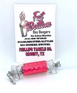 Lures & Tackle Fat Bottom Bay Bangers - 2 Pack (Multiple Colors)