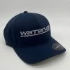 Waterloo Rods Waterloo Navy Flexfit Cap - Grey Performance Logo Caps