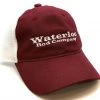Compadres Design Inc. Waterloo Maroon And White Unstructured Cap