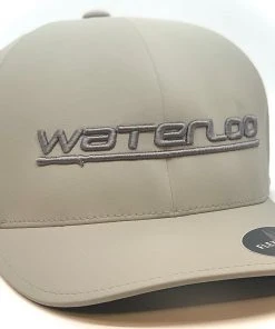 Viatran Inc Waterloo Silver Flexfit Cap - Grey Performance Logo Caps