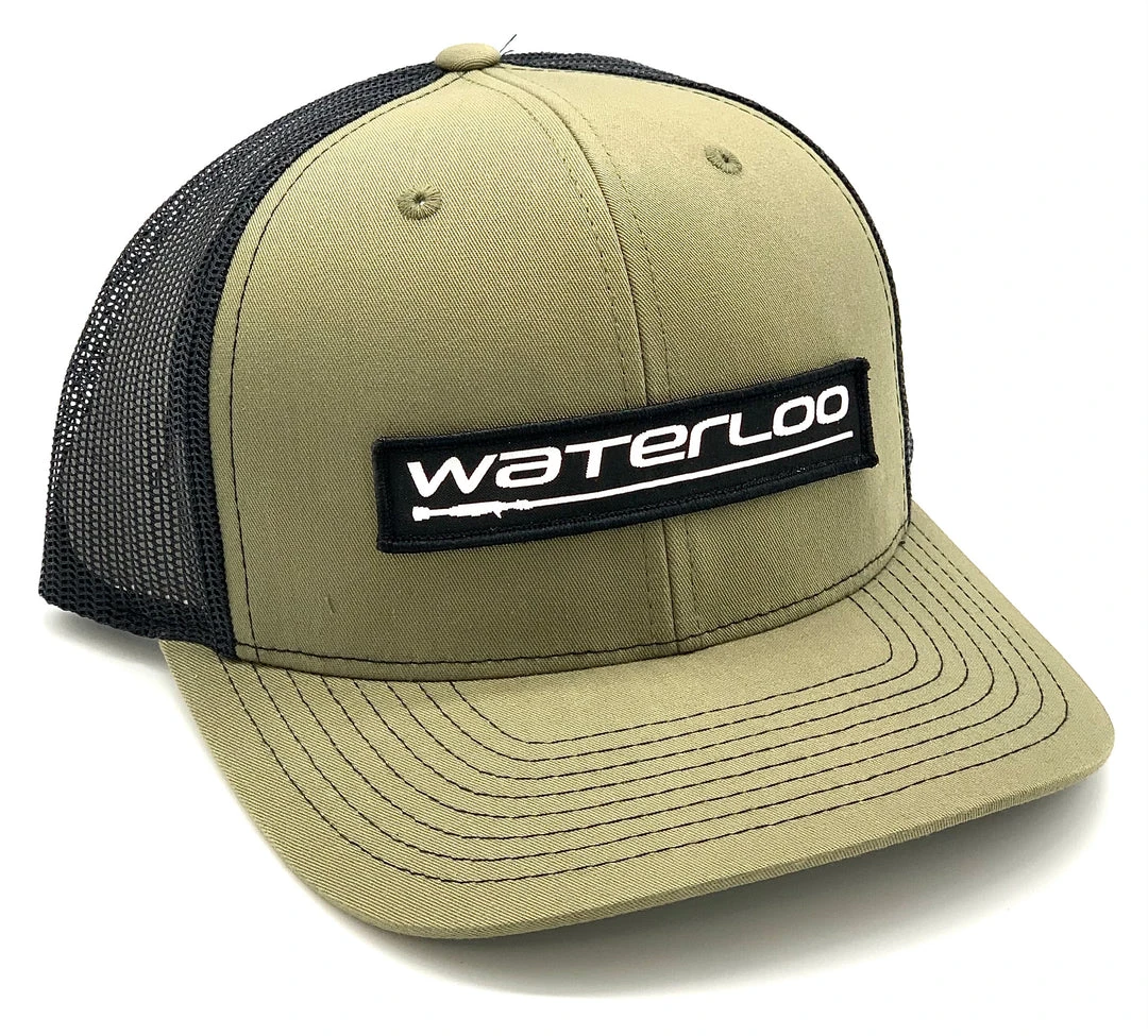 GOTTSTUFF, INC Caps Waterloo Loden And Black Cap - Black Performance Patch Logo