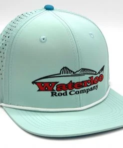 Staunch Traditional Outfitters Waterloo Staunch Seaweed W/White Rope Cap - Red Fish Logo Caps