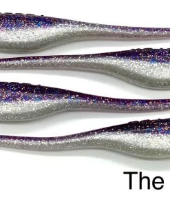 KWIGGLERS Ball Tail Shad 7 Pack (Multiple Colors)