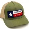 GOTTSTUFF, INC Lures & Tackle Dark Olive And Tan Texas Custom Lures Cap
