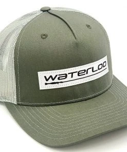 Waterloo Rods Caps Waterloo Grey Green Cap - Performance Patch Logo