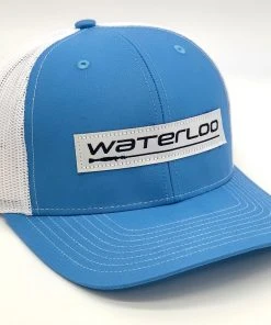 Richardson Waterloo Colombia Blue And White Cap - Performance Patch Logo