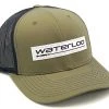 Richardson Caps Waterloo Loden And Black Cap - White Performance Patch Logo