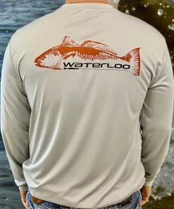 Waterloo Rods Waterloo Silver Redfish Performance Long Sleeve Shirt