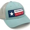 Texas Custom/Custom Corky Smoke Blue Texas Custom Lures Cap