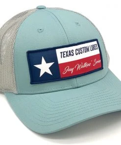 Texas Custom/Custom Corky Smoke Blue Texas Custom Lures Cap
