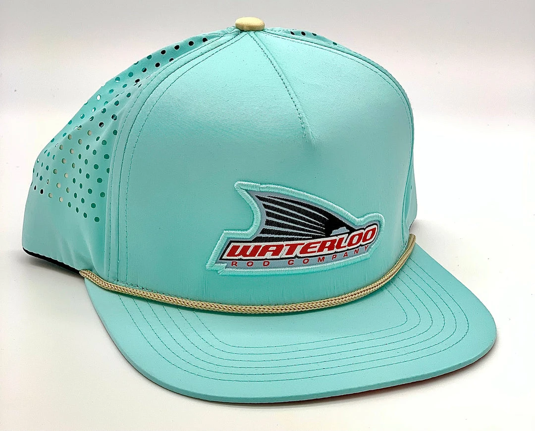 Staunch Traditional Outfitters Waterloo Staunch Mint With Tan Rope Cap - Tails Up Patch