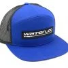 GOTSTUFF,INC Waterloo Royal Blue And Black Flat Bill Cap - Black Performance Patch Caps