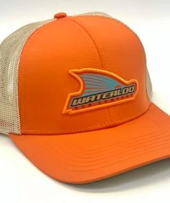 Staunch Traditional Outfitters Waterloo Staunch Orange With Tan Back Cap - Tails Up Patch