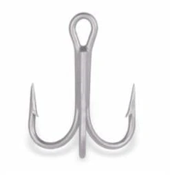 Farris Brothers. INC. Mustad Treble Hook Durasteel 3 Extra Strong - Size 4 - 5Pk Lures & Tackle