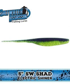 Bass Assassin Fishing Lures Bass Assassin Saltwater Shad- 5