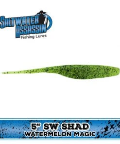 Bass Assassin Fishing Lures Bass Assassin Saltwater Shad- 5