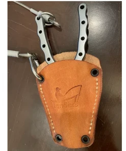Landers Leather Holster + Lanyard Set