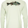 Simms Men's Tech Hoody - Camo Redfish